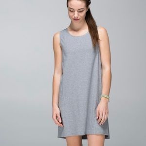 Lululemon Salutation To Savasana Dress Heathered Medium Gray